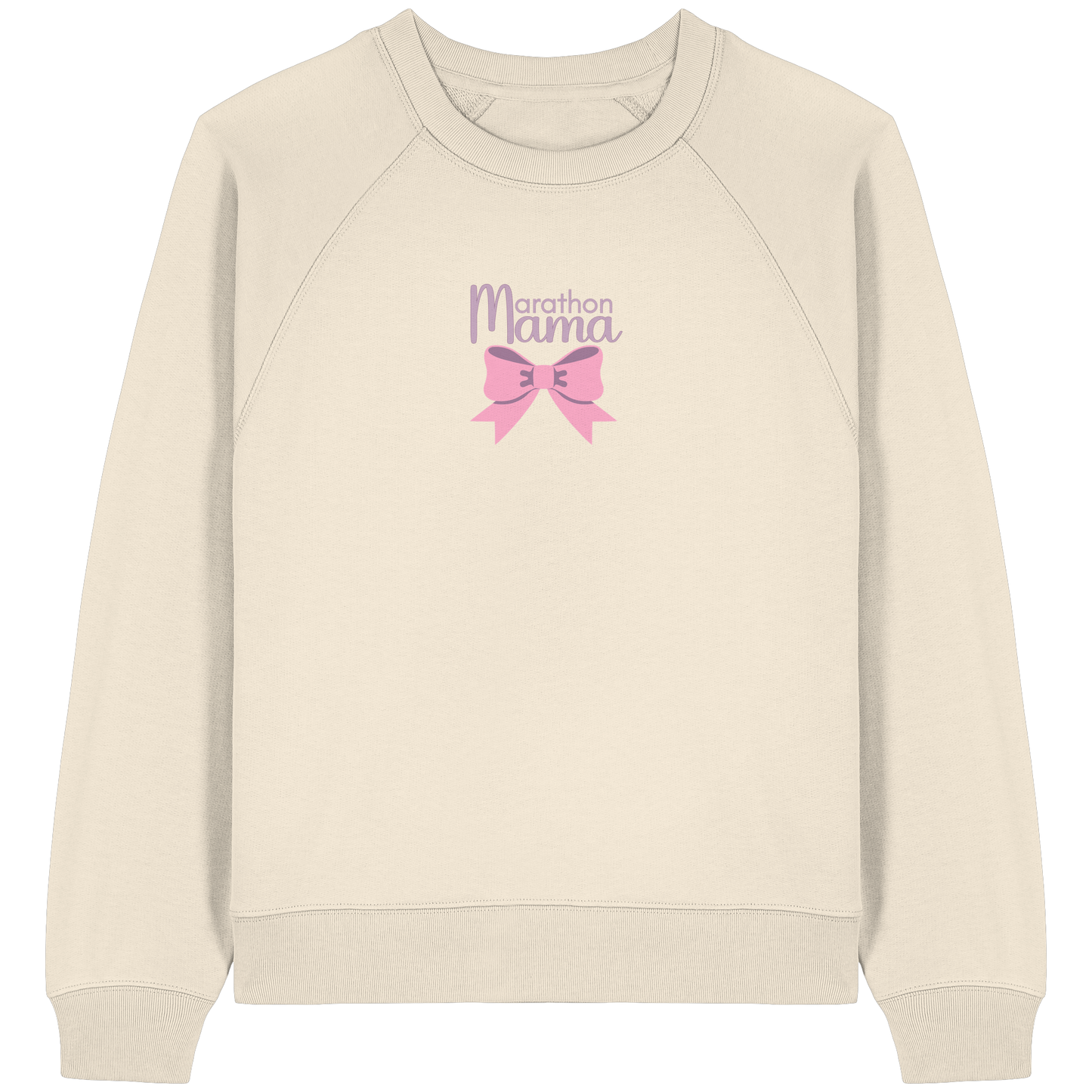 Sweater mit Motiv "Marathon Mama“ - XS bis XXL