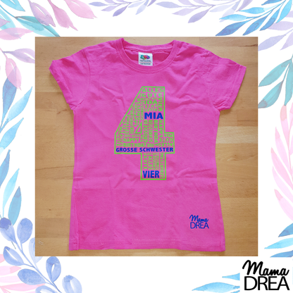 Geburtstagsshirt für 1 bis 5 Jahre