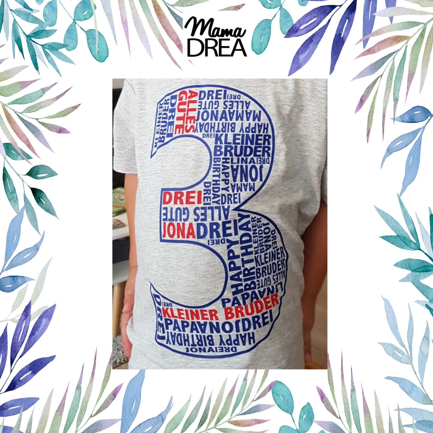Geburtstagsshirt für 1 bis 5 Jahre