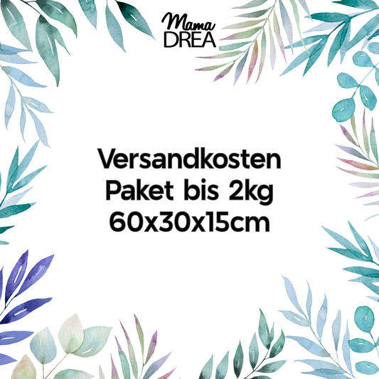 Versandkosten DHL Paket - 60x30x15 cm, max 2kg